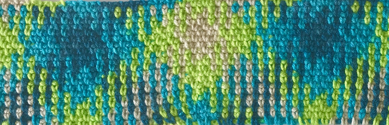 Colorwork: Planned Pooling in Crochet